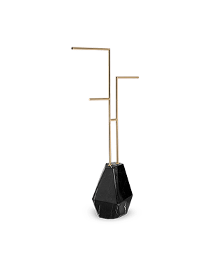 Diamond Towel Rack by Maison Valentina