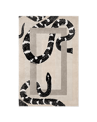 Imperial Snake Rug by Rug'Society