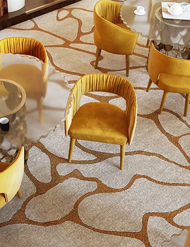 Cell Neutral Rug by Rug'Society