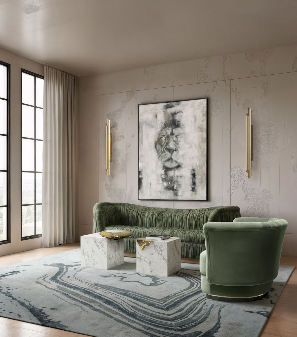 A Gentle Flow of Elegance Shaped by the Agatha&nbsp;Rug by Rug'Society
