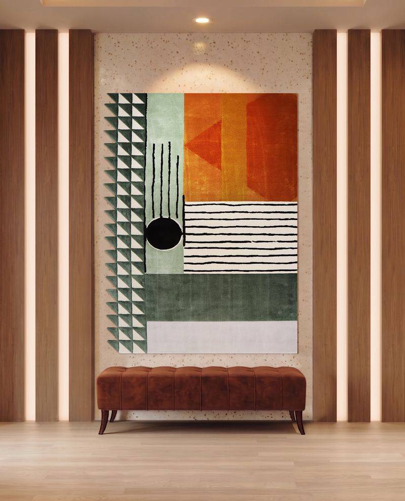 Artful Entryway With Simba&nbsp;Rug by Rug'Society