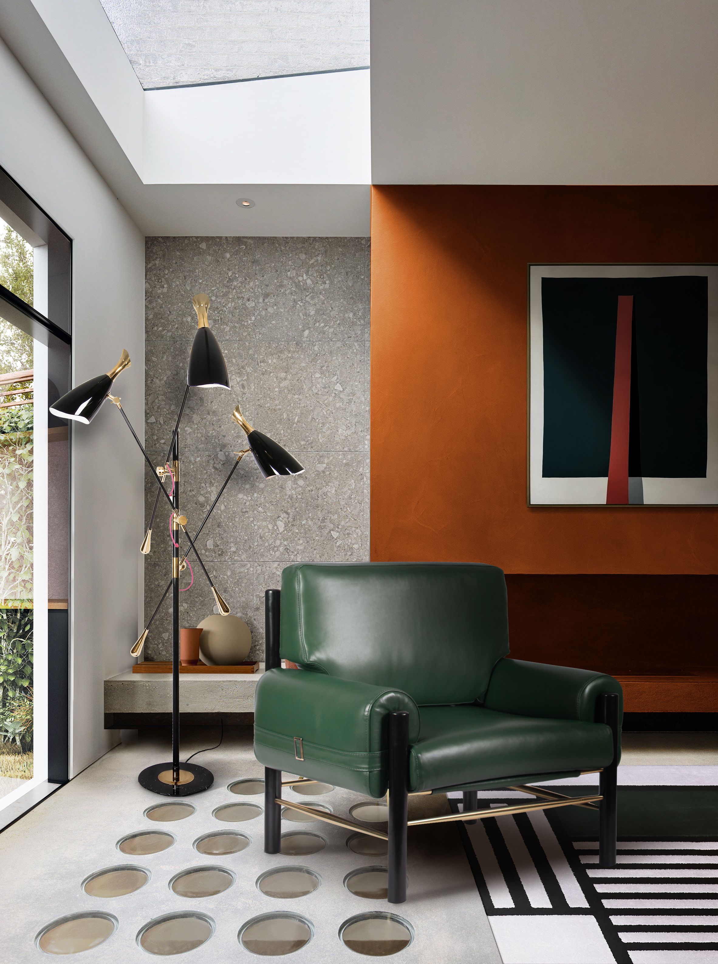 Colorful Reading Corner With Prisma I&nbsp;Rug by Rug'Society