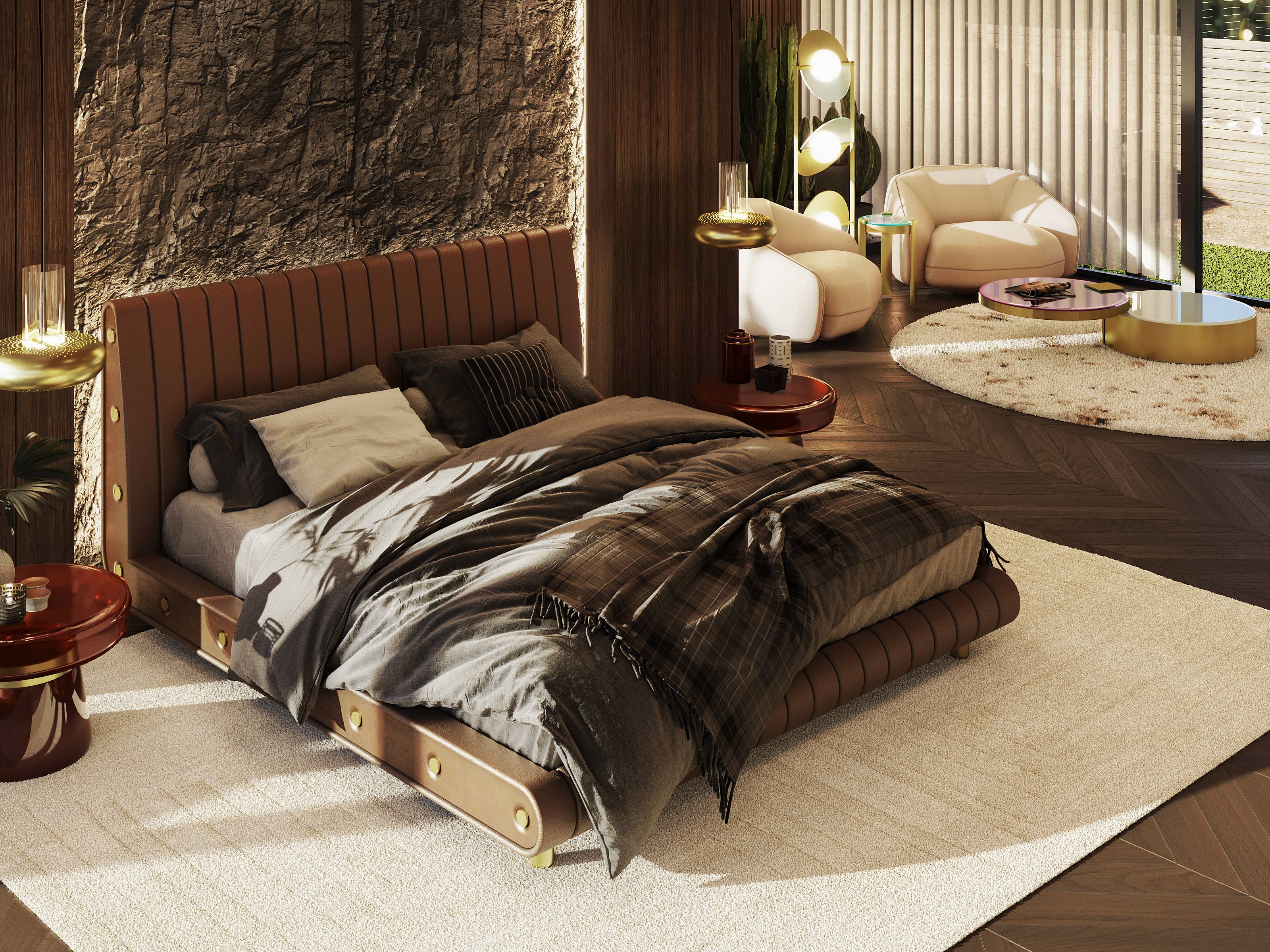 CONTEMPORARY SUITE DESIGN WITH WHITE GARDEN RUG AND OSLO&nbsp;RUG by Rug'Society