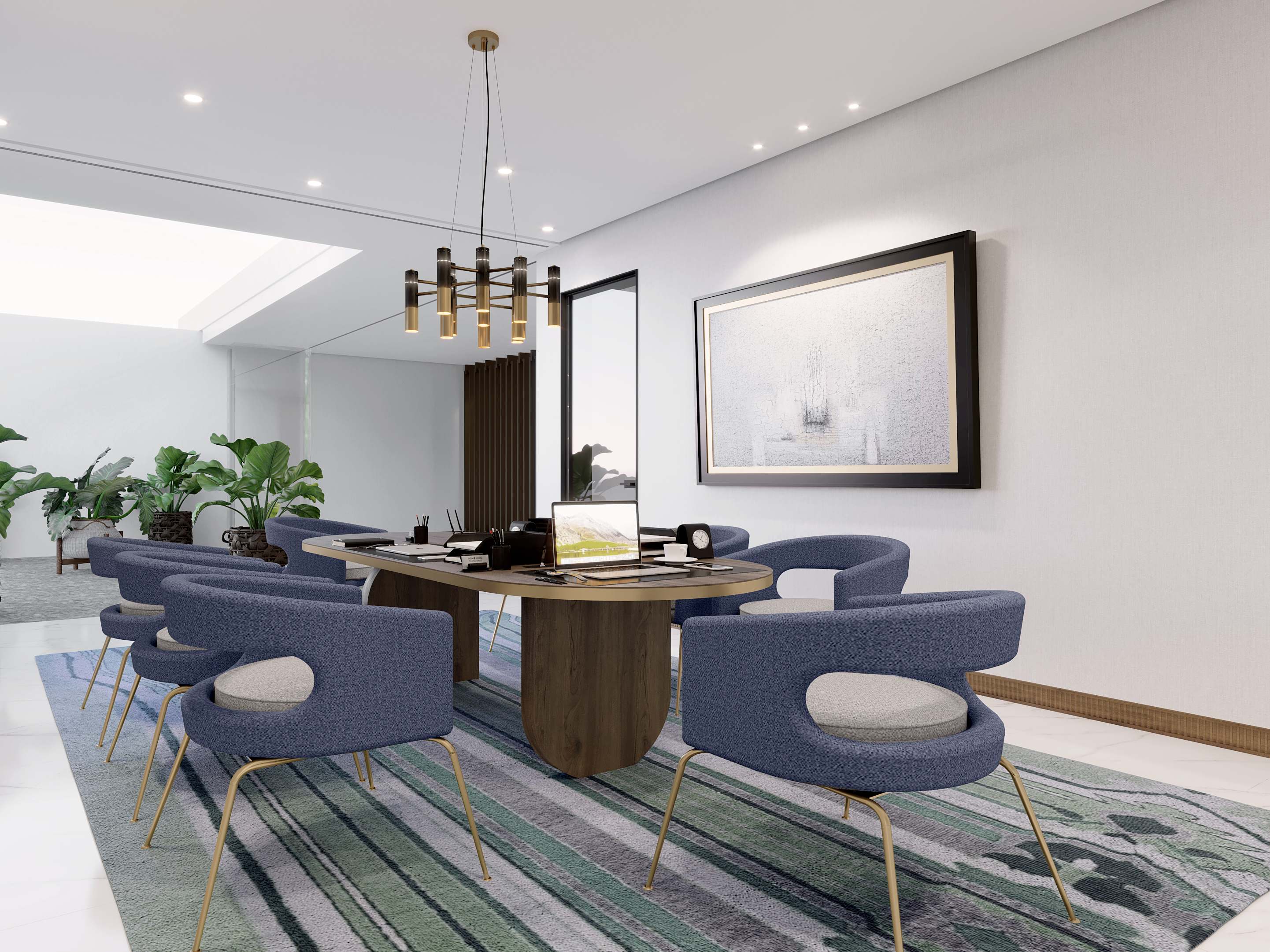 DAZZLING OFFICE SPACE WITH LUXURY ROYALIS&nbsp;RUG by Rug'Society