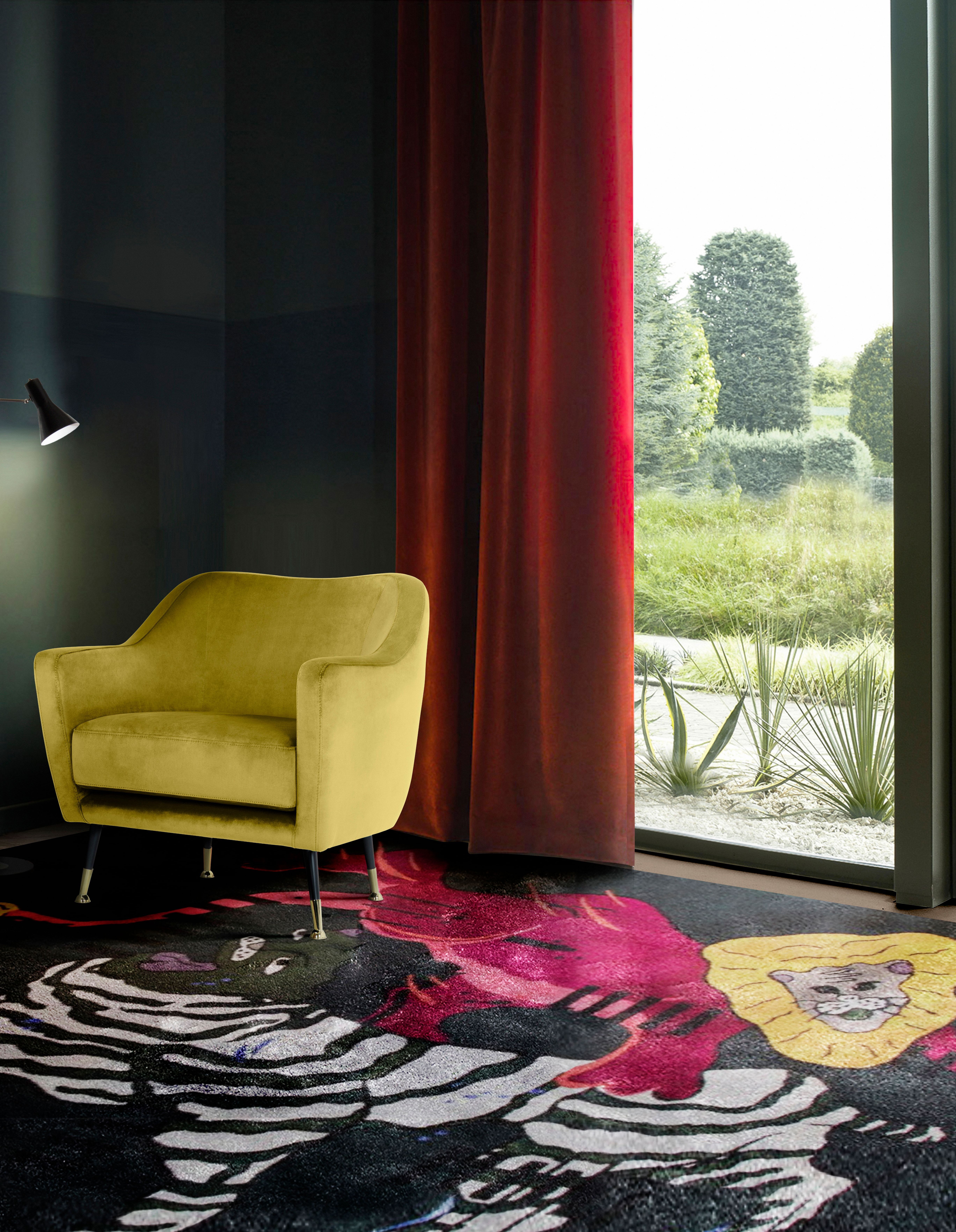 Emotional Reading Corner With Spirit&nbsp;Rug by Rug'Society