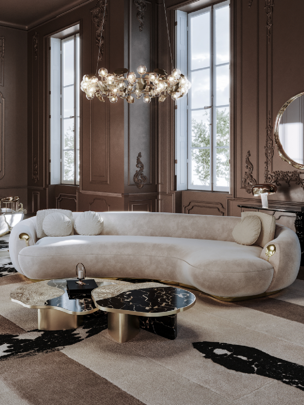 Imperial Snake’s Presence makes the floor a&nbsp;masterpiece by Rug'Society