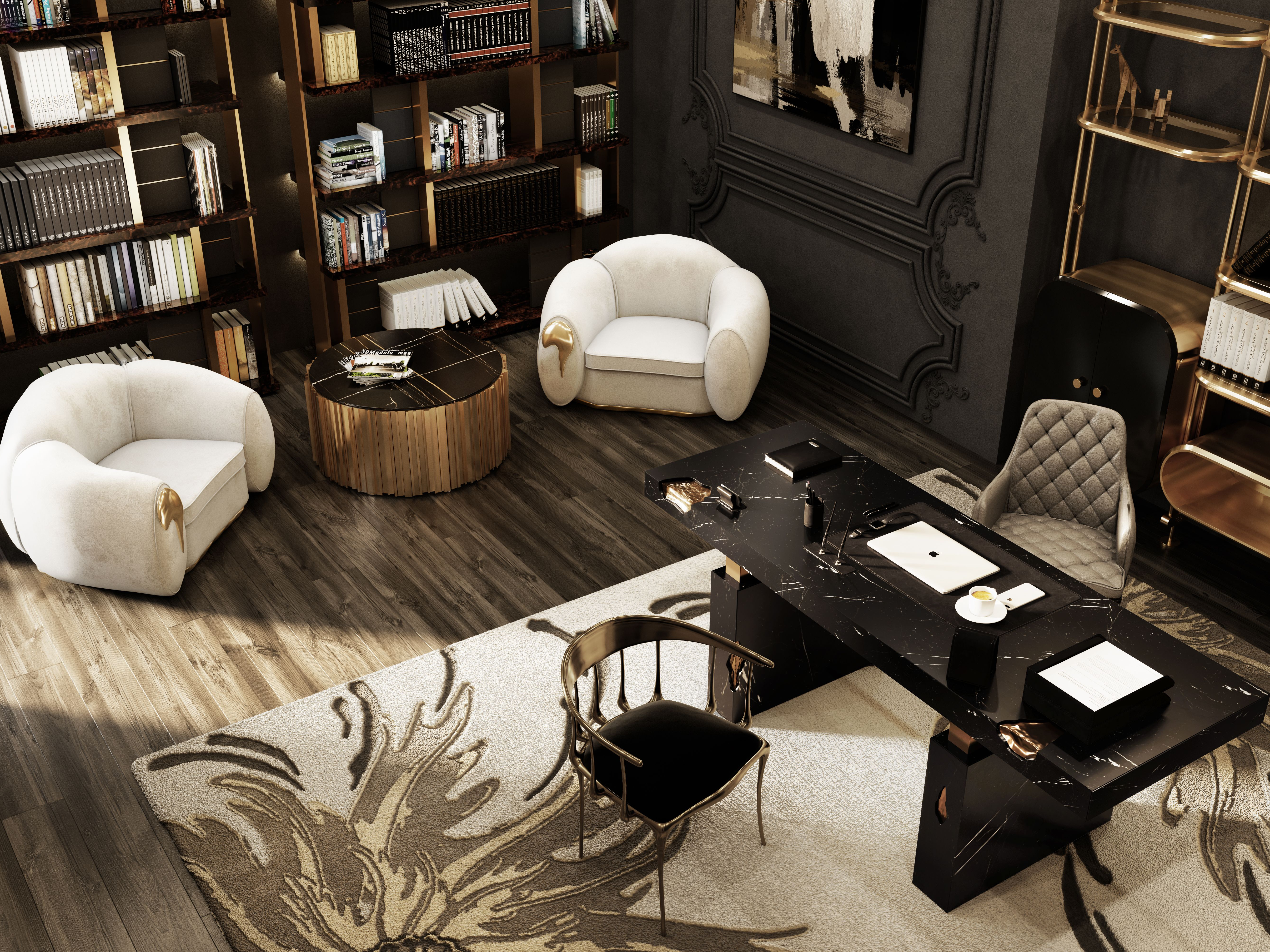 Neptuno Rug, the Best Luxury Rug for Your Office&nbsp;Space by Rug'Society
