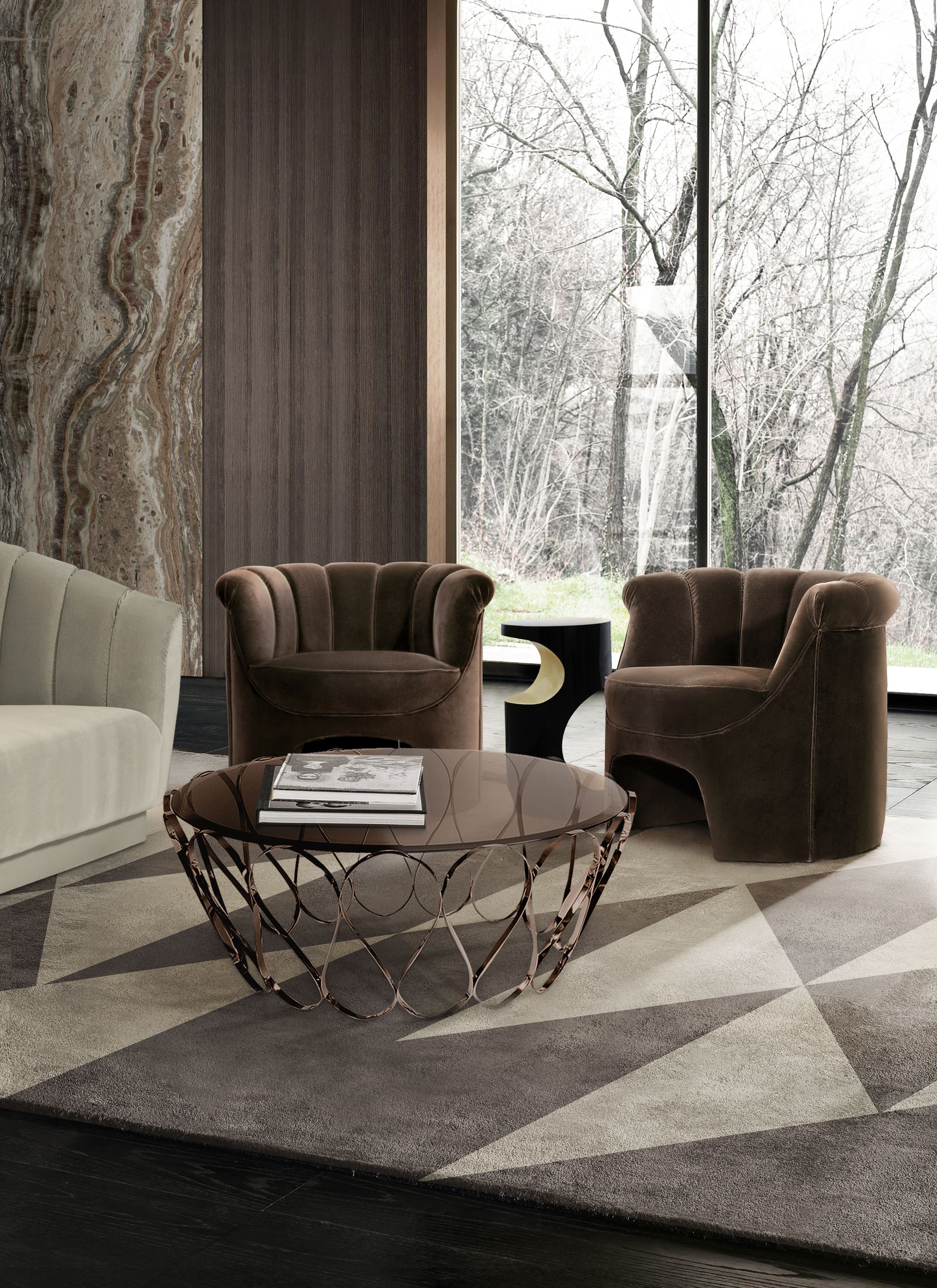 Origami Living Room&nbsp;Rug by Rug'Society