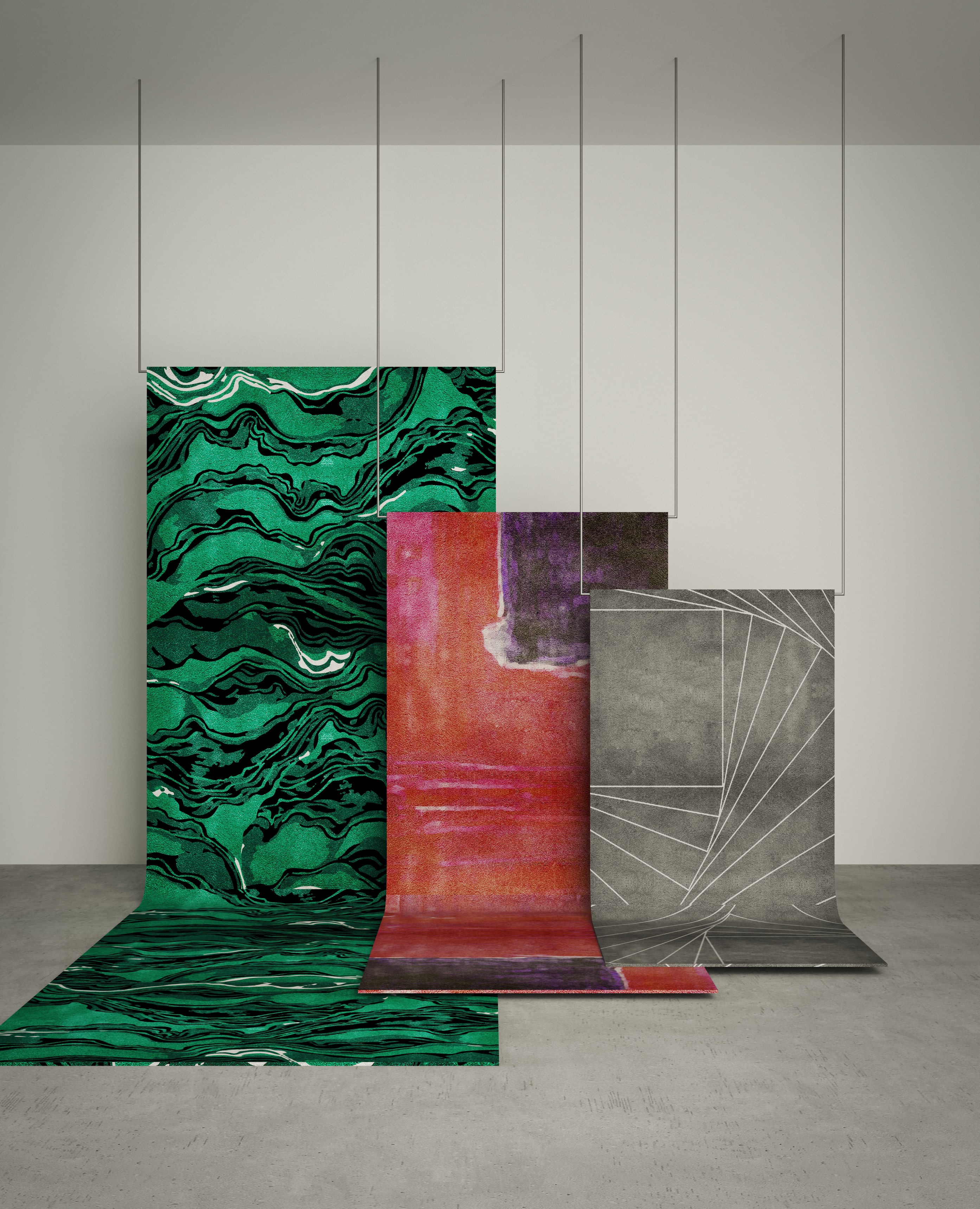 Rug'Society AMAZON Rug, TOULOUSSE Rug, and INCEPTION Rug Art&nbsp;Gallery by Rug'Society