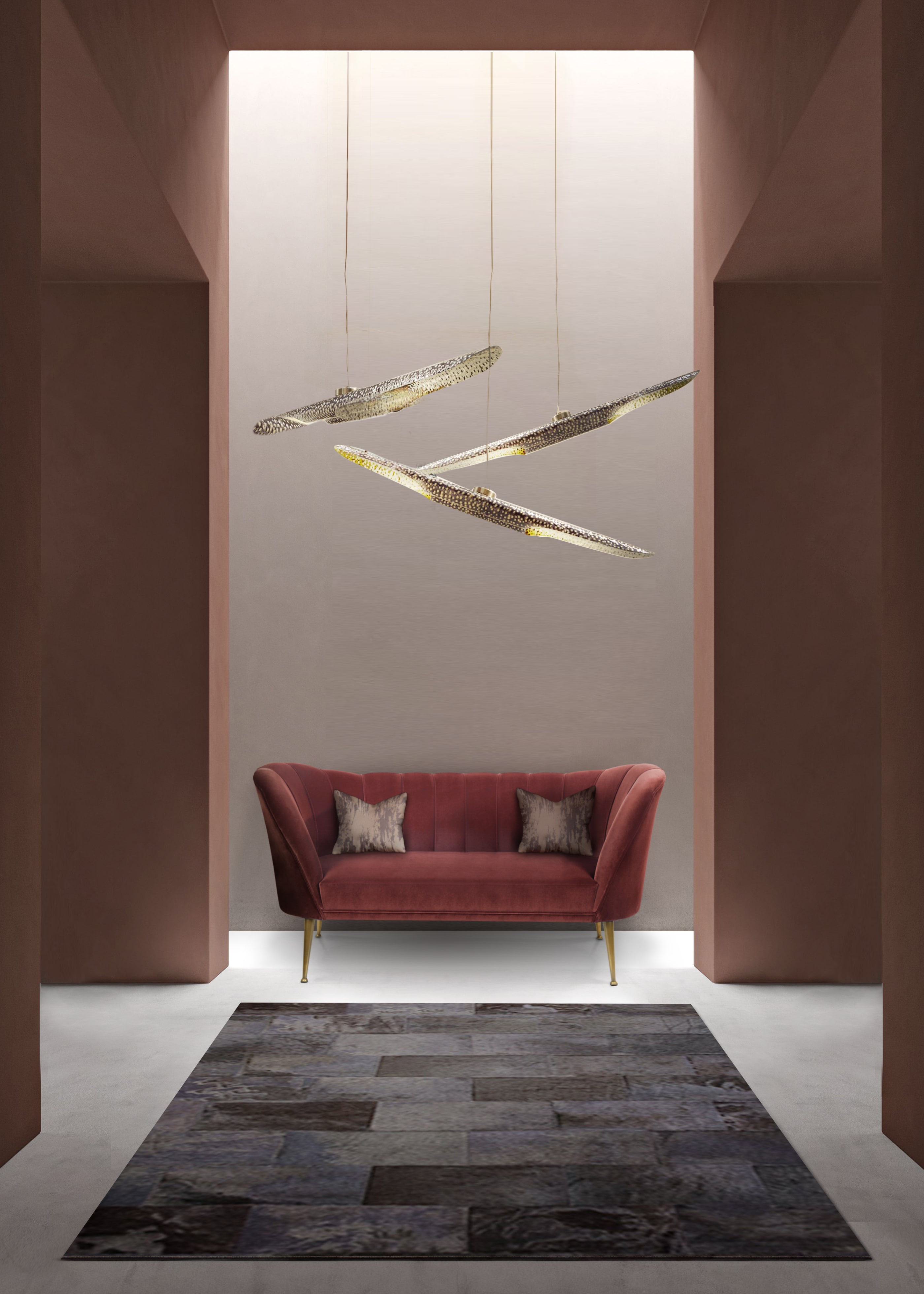 Rug'Society BRICK Rug&nbsp;Hallway by Rug'Society