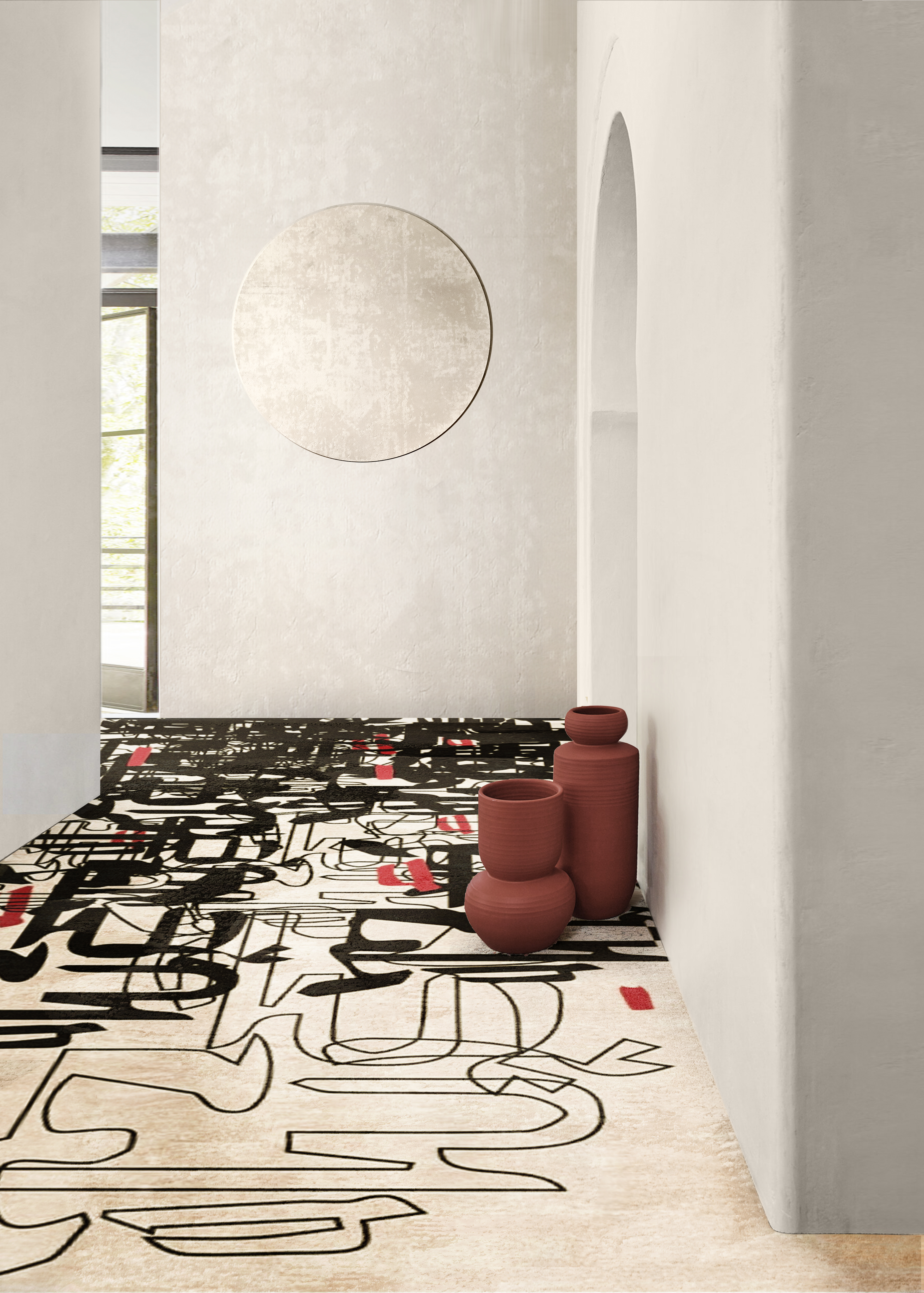 Rug'Society INKBLIND II Rug&nbsp;Hallways by Rug'Society