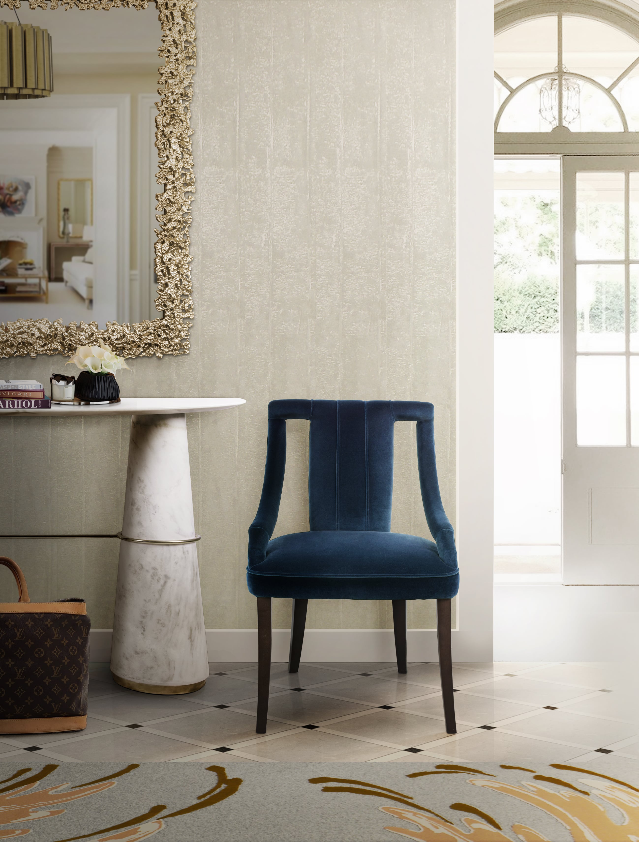 Rug'Society NEPTUNO Rug Neutral&nbsp;Hallway by Rug'Society