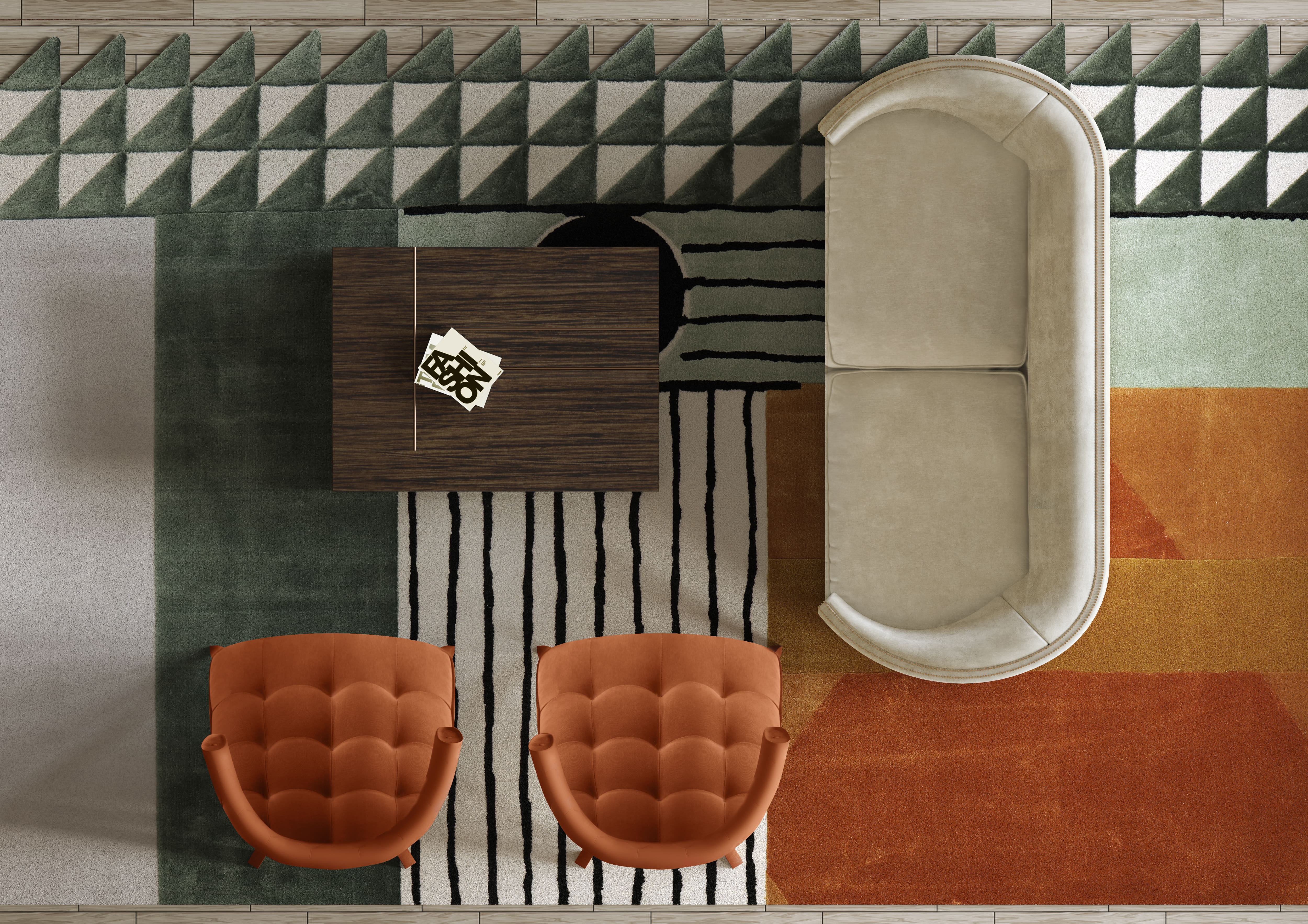 Rug'Society SIMBA Rug Living Room&nbsp;Inspiration by Rug'Society