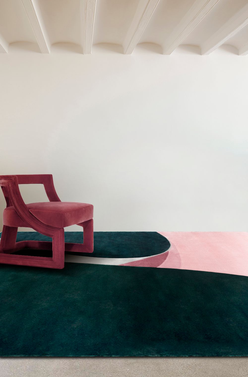 Simple And Clean Reading Corners With Foil&nbsp;Rug by Rug'Society