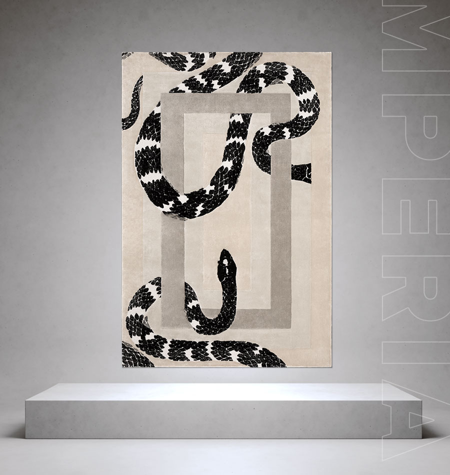 Imperial Snake Rug Rug'Society