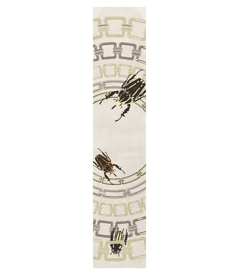 Golden Bugs II Rug by Rug'Society