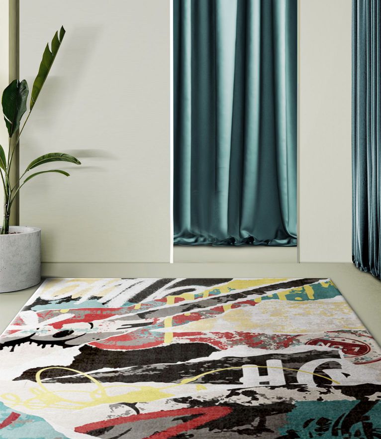 Graffitified II Rug by Rug'Society