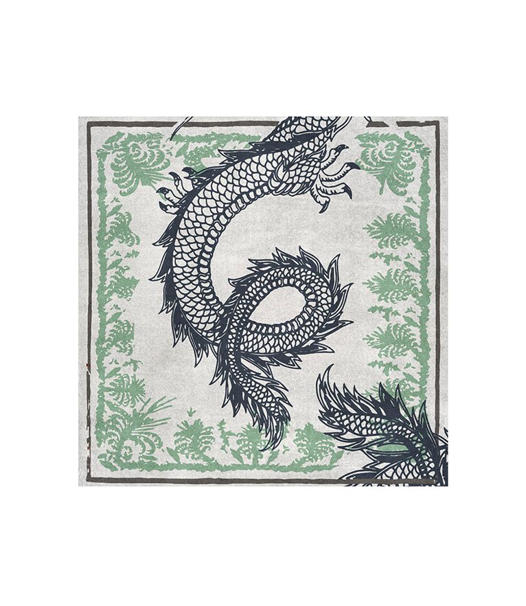 Redleh Square Rug by Rug'Society