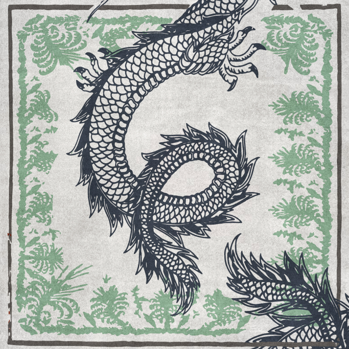 Redleh Square Rug by Rug'Society