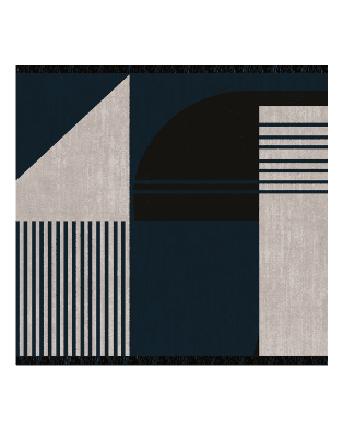 Antelope Square Rug by Rug'Society