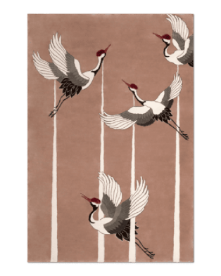 Heron Rug by Rug'Society