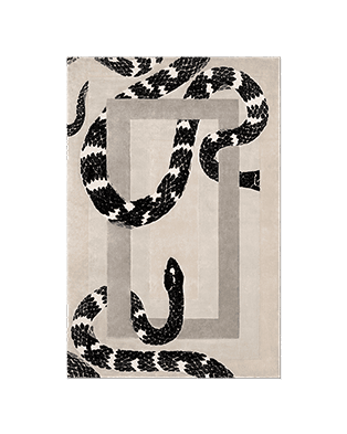 Imperial Snake Rug by Rug'Society