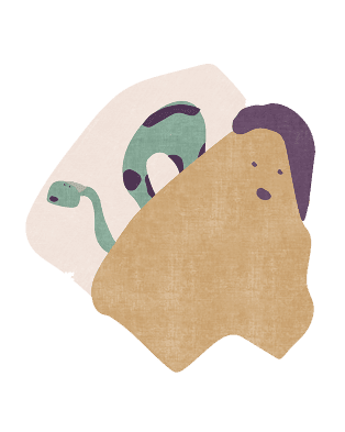 Mowgli Friends I Rug by Rug'Society