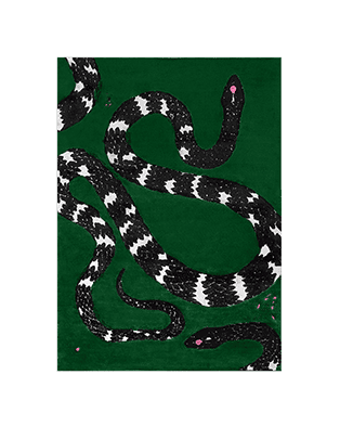 Snake Rug by Rug'Society