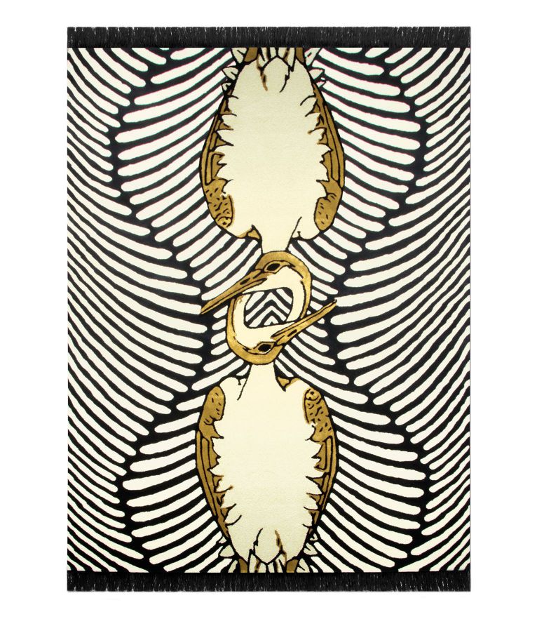 Couple Botanical Rug by Rug'Society