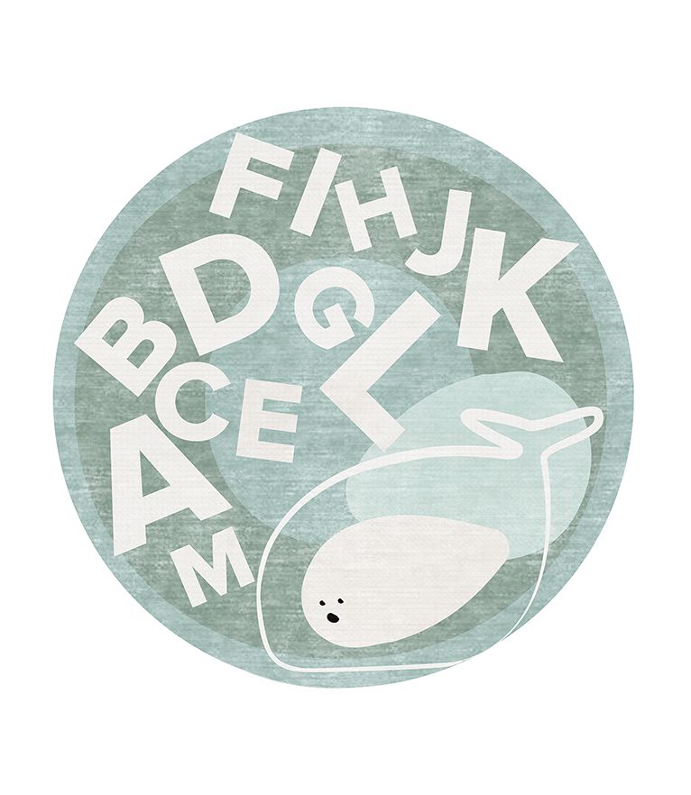 Ocean's ABC Kids Rug by Rug'Society