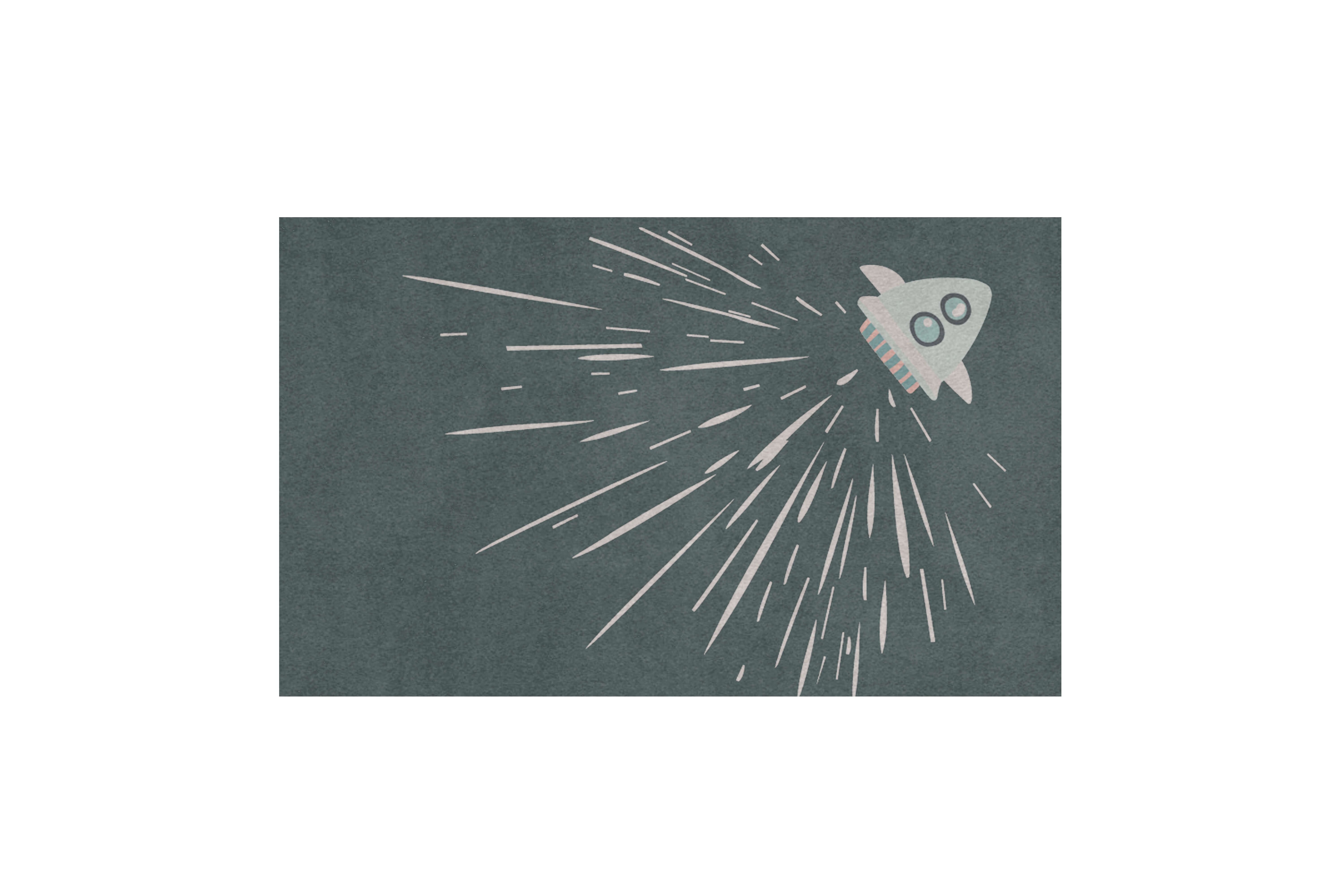 Thunder Rocket Rug by Rug'Society