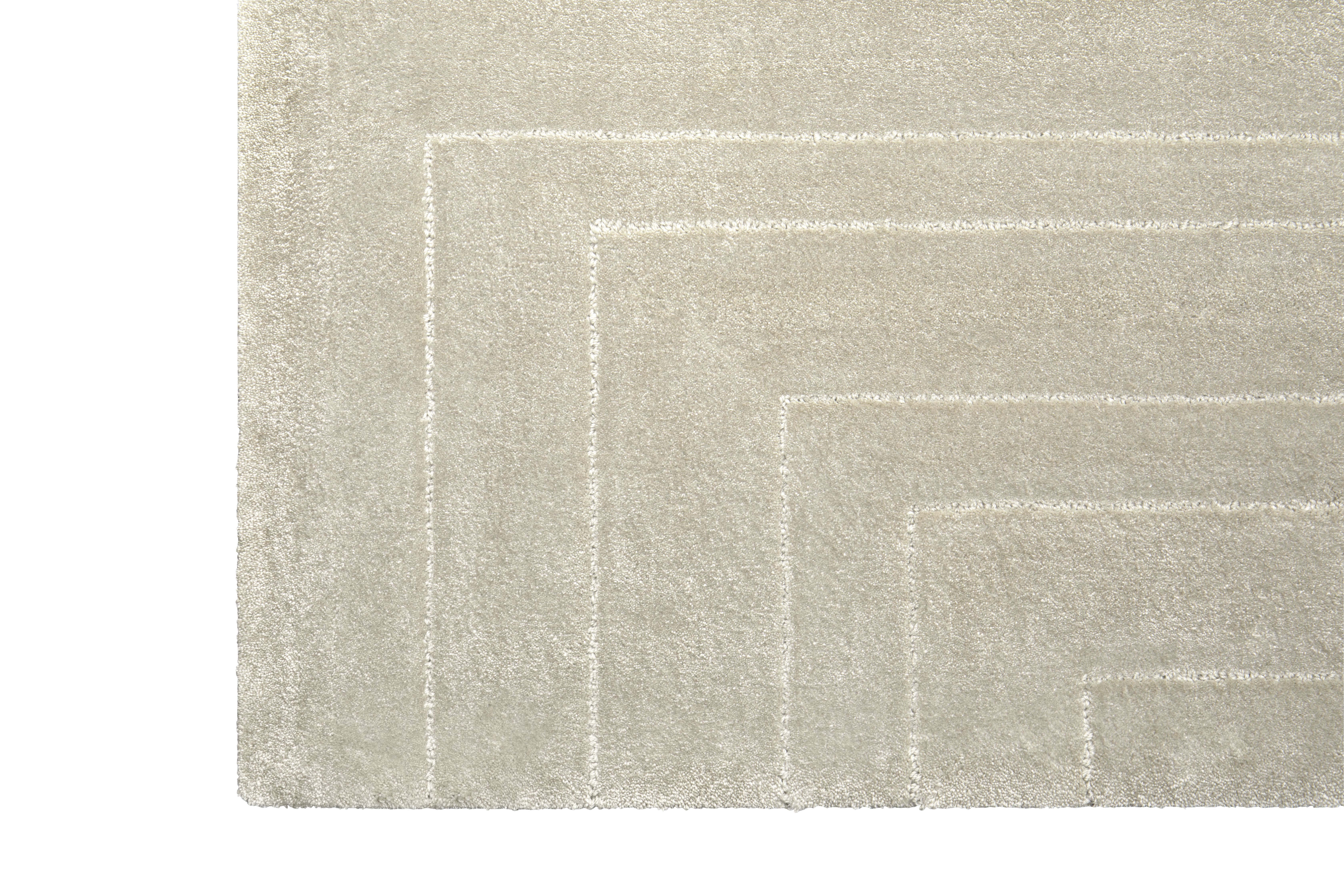 White Garden Rug by Rug'Society