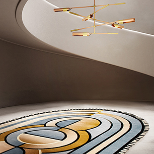 Oval Kleopatra Rug by Rug'Society 