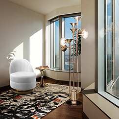 Living Room With Inkblind I Runner Rug by Rug'Society