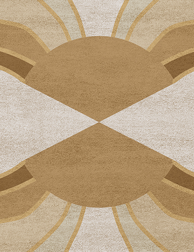 Mermaid round Lounge Rugs Rug by Rug'Society